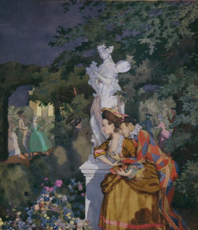 Одно из самых ярких событий этого месяца Маркизы Константина Сомова.