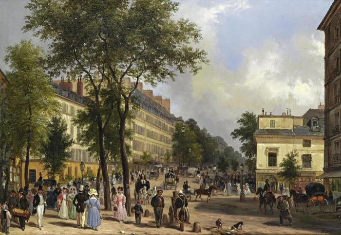 A BOULEVARD IN PARIS