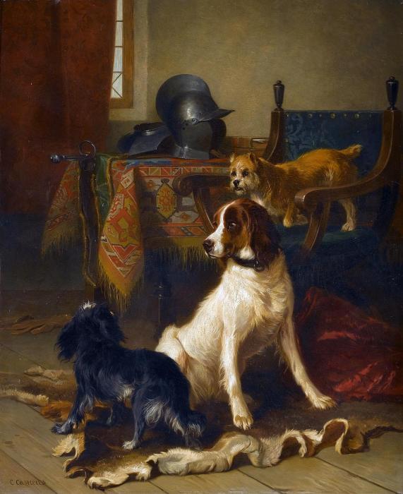 Awaiting his return s