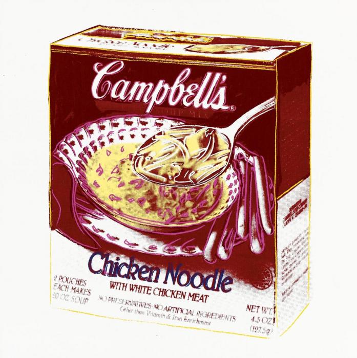 CAMPBELL S CHICKEN NOODLE SOUP BOX