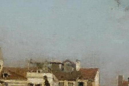 Фрагмент A CANAL NEAR THE ISLE OF GIUDECCA IL REDENTORE