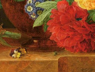 Фрагмент A FLOWER STILL LIFE