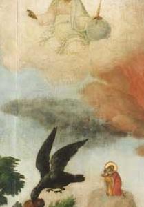 Фрагмент A monumental icon of Saint Elijah