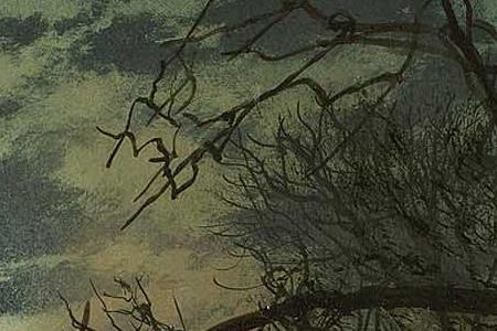 Фрагмент A moonlit lane