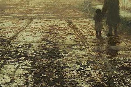 Фрагмент A moonlit lane