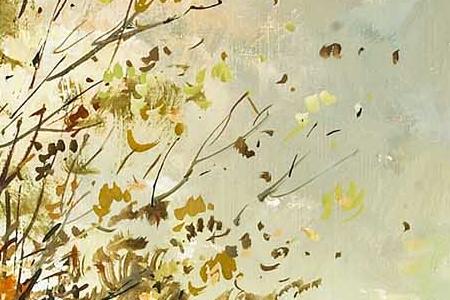 Фрагмент A Parisian street scene