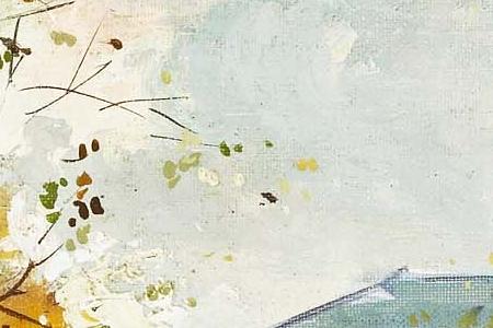 Фрагмент A Parisian street scene