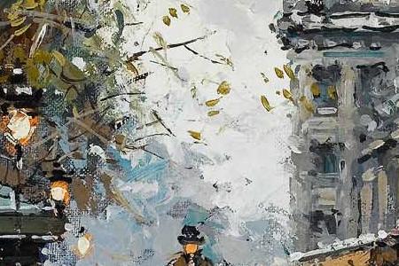 Фрагмент A stormy day in Paris