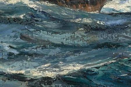 Фрагмент A TEA CLIPPER IN FINE WEATHER