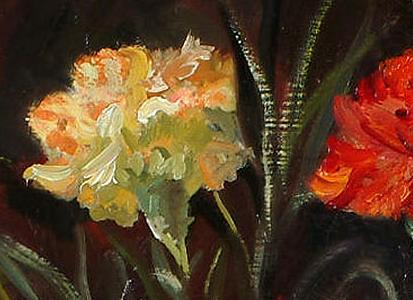 Фрагмент A Vase of Carnations