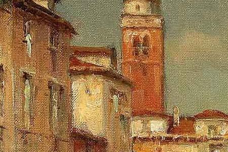 Фрагмент A Venetian backwater