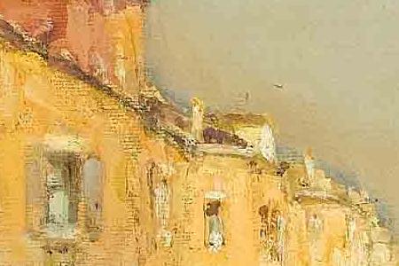 Фрагмент A Venetian canal