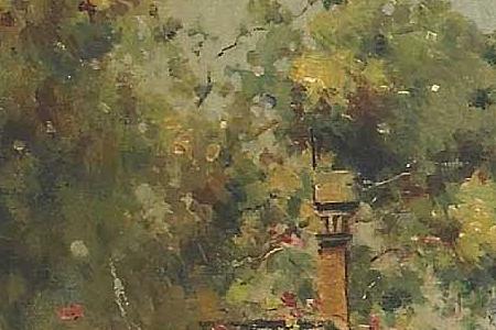 Фрагмент A view of a canal in Venice