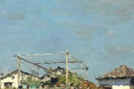 Фрагмент A VIEW OF A VENETIAN GARDEN