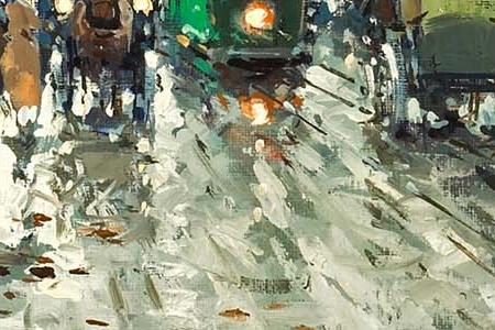 Фрагмент A view of Porte St Denis