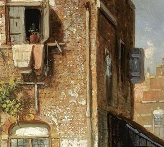 Фрагмент A VIEW OF UTRECHT THE DOM TOWER IN THE DISTANCE