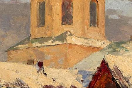 Фрагмент A Village Church