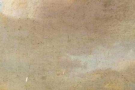 Фрагмент A WINTER LANDSCAPE WITH SKATERS AND FIGURES BY A HORSE SLEDGE ON THE ICE