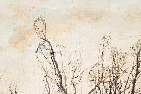 Фрагмент A winter sunset