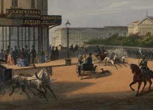 Фрагмент Адмиралтейская площадь