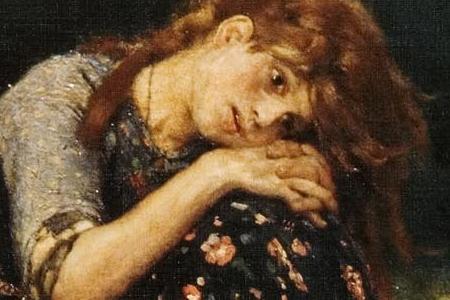 Фрагмент Аленушка. 1881.