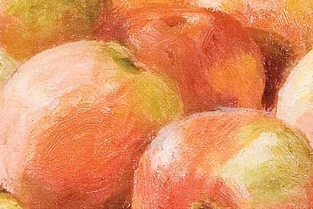 Фрагмент Алма-Атинские яблоки.1937.