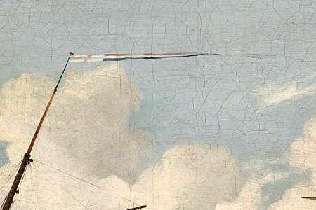 Фрагмент An Admiral of the Red and his squadron off the coast