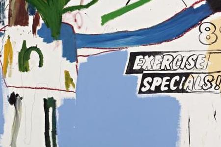 Фрагмент ANDY WARHOL AND JEAN-MICHEL BASQUIAT