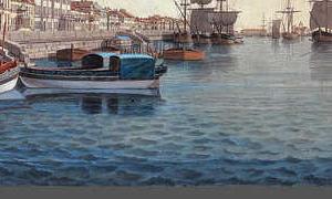 Фрагмент Английская набережная у Сената