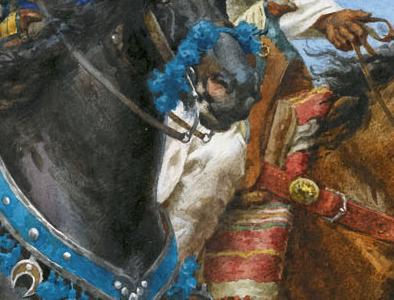 Фрагмент Арабские скачки