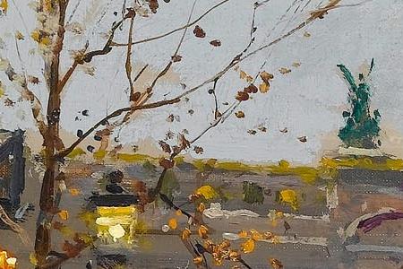 Фрагмент Au Cafe de la Paix Paris