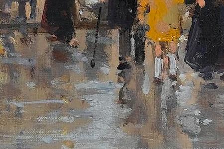 Фрагмент Au Cafe de la Paix Paris