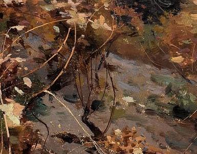 Фрагмент Autumn At the vineyards of Zheltyshev