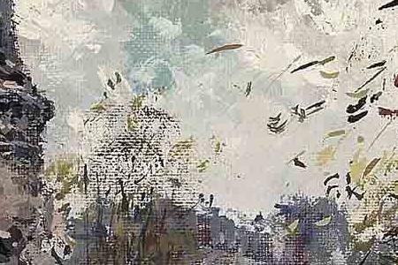 Фрагмент Autumn evening Paris