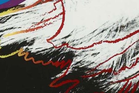 Фрагмент BALD EAGLE на фоне голубого неба