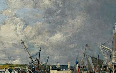 Фрагмент BATEAUX L ANCRE DANS LE PORT