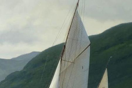 Фрагмент Before the Start, Clyde Fortnight, 7th July 1928, The King