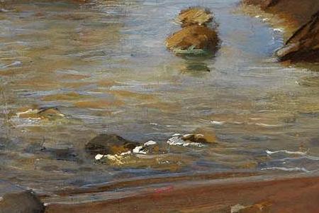 Фрагмент Берег в Ливорно