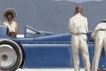 Фрагмент BLUEBIRD AT BONNEVILLE