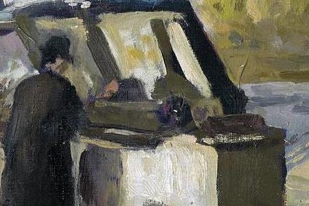 Фрагмент BOOKSELLERS ON THE BANKS OF THE SEINE