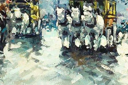 Фрагмент Boulevard de la Madeleine