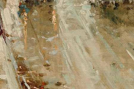 Фрагмент Boulevard de la Madeleine Paris