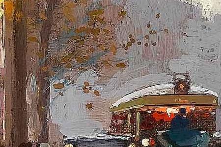 Фрагмент Boulevard de la Madeleine