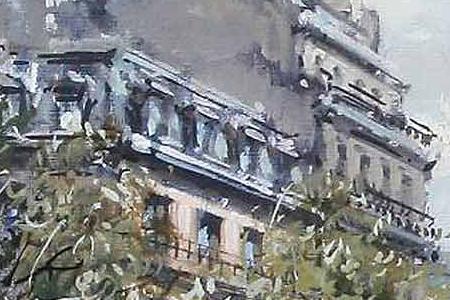 Фрагмент Boulevard des Capucines Paris