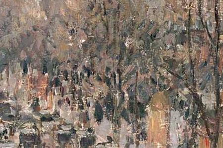 Фрагмент Boulevard Monmartre in Paris