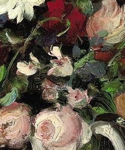 Фрагмент Bouquet au pichet blanc