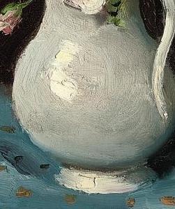 Фрагмент Bouquet au pichet blanc