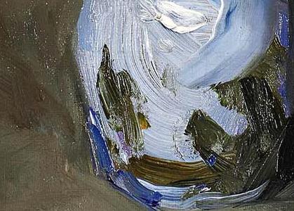 Фрагмент BOUQUET IN A BLUE VASE