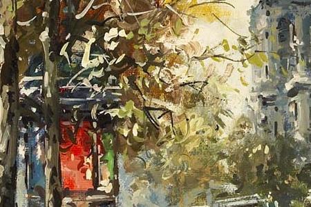 Фрагмент Bouquinistes de Notre-Dame