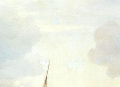 Фрагмент Бой парохода «Веста» с турецким броненосцем «Фехти-Буленд» в Чёрном море 11 июля 1877 года